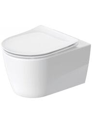 Унитаз подвесной Duravit Soleil by Starck 540х370х360 безободковый, сиденье, цвет: белый 45910920A1