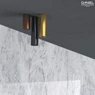 Верхний душ потолочный Daniel Steel SSA578PECM15, нержавеющая сталь матовая