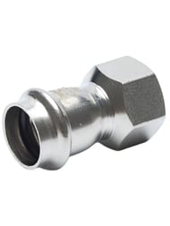 Соединитель пресс Franta 42х1.1/4"В, нержавеющая сталь SUS 304, V12421140G