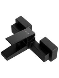 Настенный смеситель для ванны VitrA Minimax Square A4352036EXP однорычажный матовый черный латунь