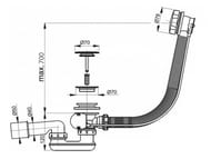 ����-������� � ������� ��� ���� Aquanet V55R 70�� 264949