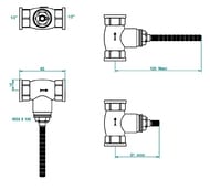 ���������� ����� ������� THG General items 1/2" �� �������� ����, ����.����� G00-A00-30/CA