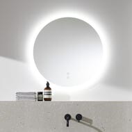 Зеркало Burgbad Lin20 750х750х25 круглое, LED, сенсор, подогрев SIJN075 — изображение 3