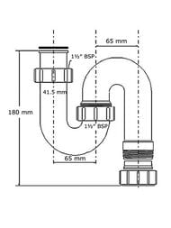 ����� S-�������� McAlpine (1 1/2"�40��) ������������ ����� MRSK11