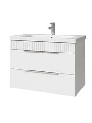 Тумба под раковину Caprigo MONBAR 80 (772х446х550) подвесной, 2 ящика, цвет Бланж 36312-SF027