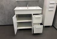 Тумба COMFORTY Модена М-90 (900х870х465) напольная, белый матовый 00-00001644