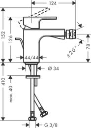 ��������� ��� ���� Hansgrohe Vernis Shape 71211670 �������������, ������ ������, ������ �������