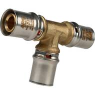 Тройник STOUT 20х20х20 для металлопластиковых труб прессовой SFP-0006-202020