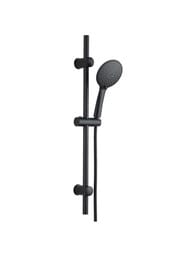 Душевой комплект ESKO SCS855Black ручной душ 110мм, 5 режимов, шланг 1500мм, штанга 605мм, черны — миниатюра 1