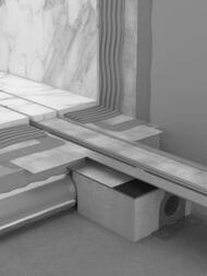 Hansgrohe uBox universal Полный набор для стандартной установки, внешняя часть слива 100см 56026180