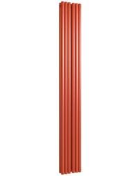 Радиатор стальной Empatiko Takt S2 двухтруб 1786х252х96 6 сек бок.подкл, 2162Вт, Friendly Red