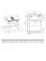 ������������ �������� ������ Korting HIBH 68980 NB (590�520) � ��������, ������