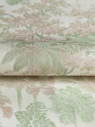 Обои виниловые на флизелине Kerama Marazzi Оазис мотив (1,06х10,05) бежево-зеленые KM6203 (рул.)