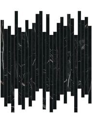 Мозаика Atlas Concorde Marvel Dream Black Atlantis Line Lapp (260x305) черная, AOU6 (кв.м.)