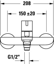 ��������� ��� �����/���� Duravit D-Neo DE5230000010 ���������, �������������, �������� �����, ����