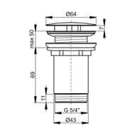 ������ ������ RAVAK X01762 �������������, G 5/4" ��� ��������, ������ �������