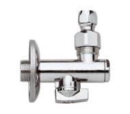 Запорный вентиль с фильтром 1/2*10 Remer 123SN1210, хром
