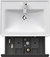 ����� � ��������� Duravit D-Neo 650�440�480 ���������, 1 ����, ����� ���. DE4254004180000+2367650000
