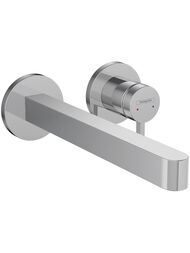 Смеситель Hansgrohe Finoris 76050000 для раковины, скрытого монтажа, излив 228, хром — миниатюра 1