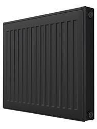 Радиатор стальной Royal Thermo Compact тип 21 ВШГ 500х700х64, 1436 Вт, боковое подкл., черный