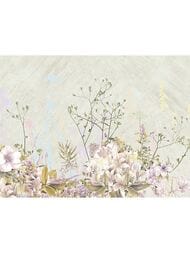 Панно Zambaiti Satin Flowers IV (3,0х5,1) винил на флизелине,голубой, Z66879 (рул.)