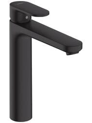 Смеситель для раковины Hansgrohe Vernis Blend 71552670 однорычажный, излив 190мм, д/к, матов.черный — миниатюра 1