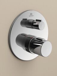 Смеситель для ванны/ Ideal Standard CERATHERM Т100душа A5814AA термостатич , без душевого набора