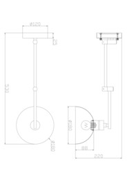 ��������� ���������� Freya Cover (�����) FR5290WL-01B, 220/240 V, IP20,������
