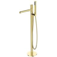 Смеситель для ванны/душа BelBagno UNO-FMT-ORO напольный, золото