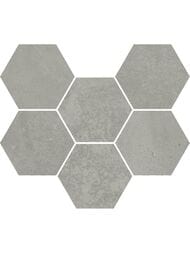 ������� ITALON Terraviva Grey Mosaico Hexagon MAT (250�290) �����, 620110000109 (��.)