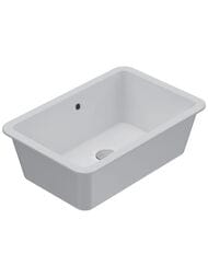 Хозяйственная раковина Globo LAVARREDO VA083BI 600х400х190 мм под столешницу Cortona, цвет: белый