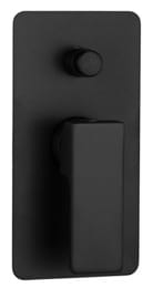 Смеситель для душа Remer Absolute AU09KBNO, черный матовый — миниатюра 1
