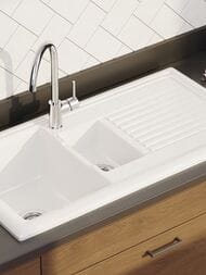 Смеситель для кухни Vitra Minimax S однозахватный, высокий поворотный излив 245мм, хром A42091EXP