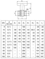 ������! ���� ������� Oventrop Optibal 1.1/4"�� DN-25 � �����������, ��������������, 16 ��� 107801