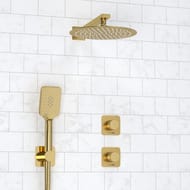 Душевая система WasserKRAFT Schunter A8251.306.180.259.285.194.201 встраиваемая, матовое золото