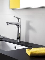 Смеситель Hansgrohe Focus 31608 для умывальника с высоким фиксированным изливом, дон. клап., хром — миниатюра 3