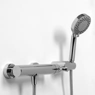 Cмеситель для душа WasserKRAFT Berkel 4802 однозахватный, без излива, душ. гарнитур, хром