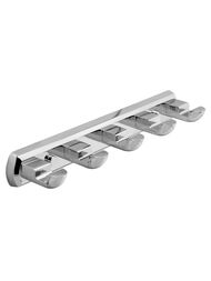 Крючок для ванной WasserKRAFT Kammel K-8375 5 крючков, настенный, цвет: хром