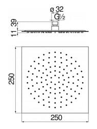 ������� ��� NOBILI ��� ���������, 250�250 ��, ����������, ���� AD139/134CR