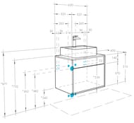 ����� ��� �������� AQUATON ���� ����� 65 1A254001LQX60 650�450�510 2 �����, ������\������