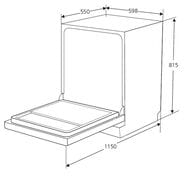 ������������� ������ Kuppersberg GLM 6080 (598�815�550) ������������, �� 14 ���������� 6258