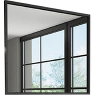Зеркало COMFORTY Бредфорд-90 (900х800х40) черный 00004147988
