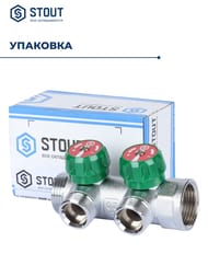 ��������� STOUT 1", 2 ������ 3/4"��, ������������, SMB-6850-013402