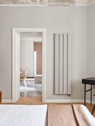 Радиатор стальной Empatiko Takt V R1 однотруб 1192х236х95 30 сек НП.подкл, 972 Вт, Mild White