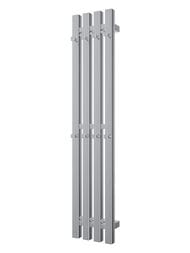 GROTA CORSA Дизайн радиатор 180x900 водяной, нижнее подкл., 1/2", полиров. нерж. сталь, с крючками