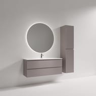 Тумба подвесная SANCOS Snob R 1195х390х500, 2 ящика, доводчики, Doha Soft,SNR120/39SM