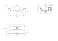 �������� ��������� Cersanit MODUO SLIM 600�380�170 1 ���������, ����� S-UM-MOD60SL/1