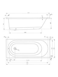 ����� ��������� VAGNERPLAST KASANDRA 165 (1650�700�450) �������������, ����� VPBA165KAS2X-04