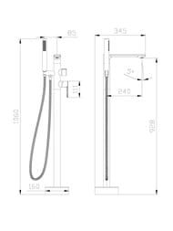 ��������� CEZARES LUX-VDP-01 ��� �����/����, ���������, ���������� �����, ������ ���, ����