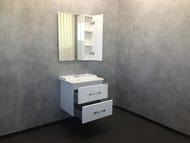 Зеркало-шкаф COMFORTY Неаполь-65 (650х800х170) подвесной, без подсветки, белый глянец 00004148728